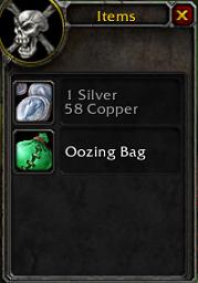 Oozing Bag